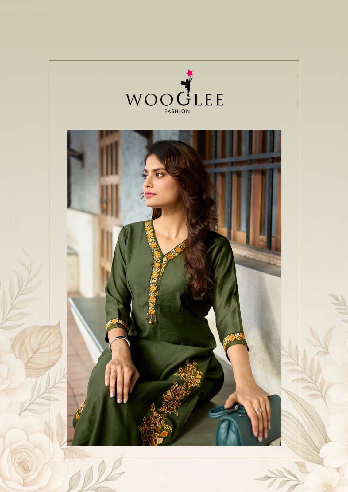  Rahima By WOOGLEE 4001 To 4006 Series Beautiful Festive Suits Colourful Stylish Viscose Weaving readymade dresses At Wholesale Price